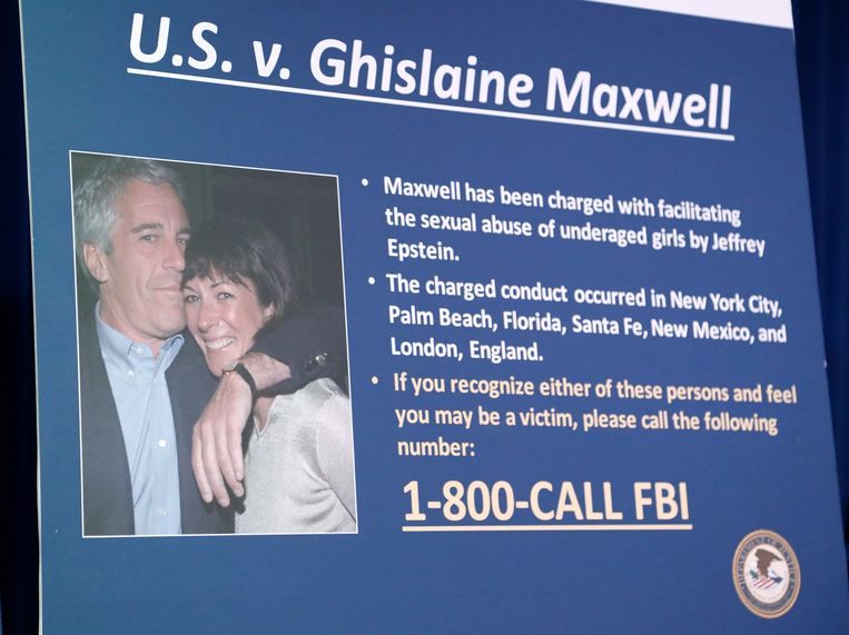 Jeffrey Epstein en Ghislaine Maxwell