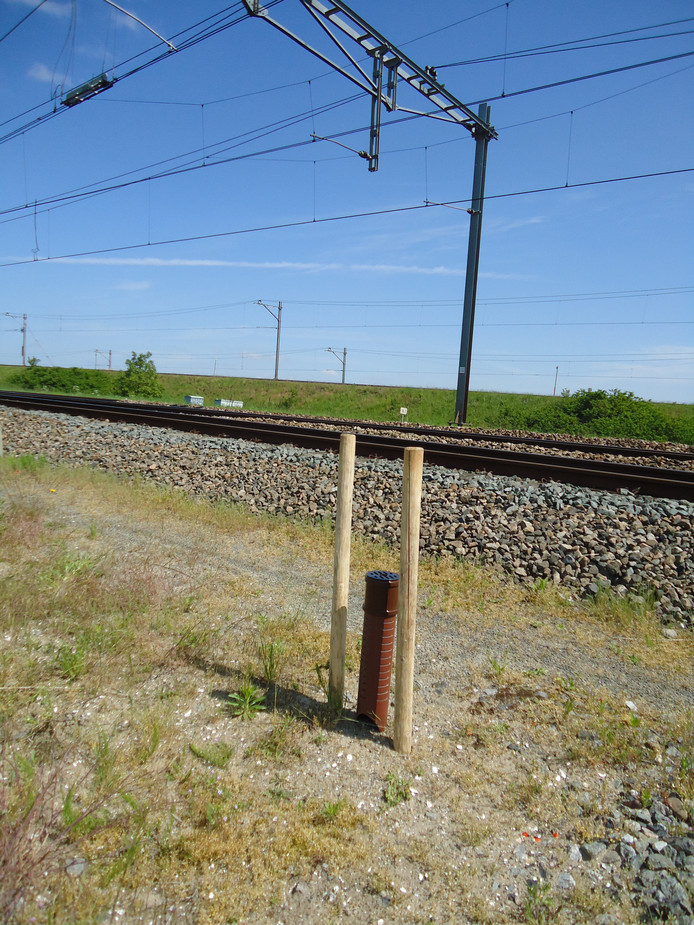 Er komen 70 geurpalen langs de HSL-Zuid.