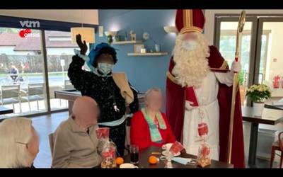 Experten na uitbraak door Sinterklaasbezoek in rusthuis: “Iets doen voor de bewoners: oké. Maar hou het veilig”