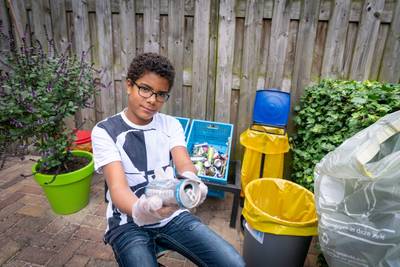 Cristiano uit Arnhem zamelde blikjes in om zijn vader in Angola te zien