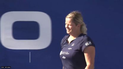 Daar is Kim! Clijsters boekt meteen zege in ‘World Team Tennis’-toernooi
