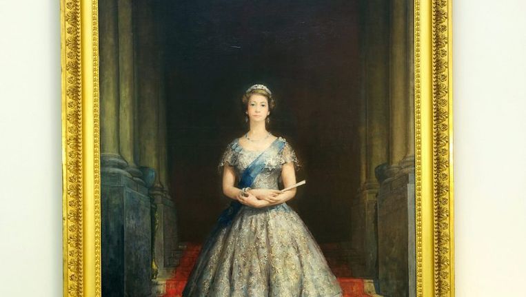 Verboden Portret Koningin Elizabeth Na Jaren Te Zien De Volkskrant
