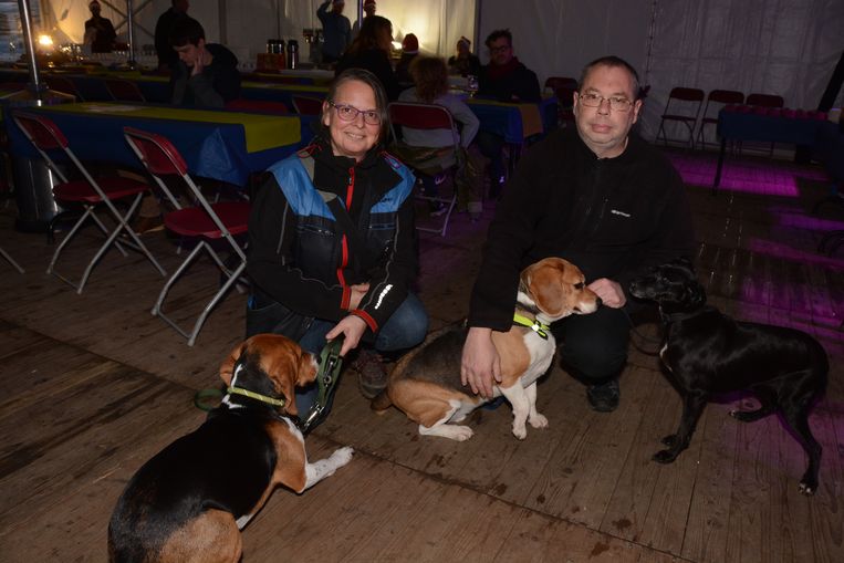 Roxanne en Yves hebben intussen ook nog twee andere honden geadopteerd.