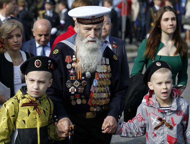 Geen westerse leiders bij grote parade Rusland De Volkskrant