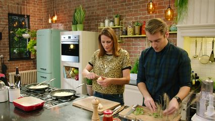 82. Cannelloni van aubergine en knolselder (Sam De Bruyn)