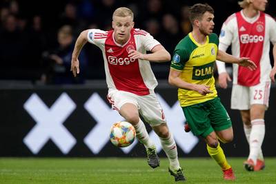 Van de Beek na rentree: Ik kan het niet verleerd zijn