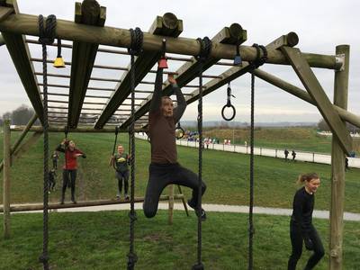 Survivalrunners in Beltrum vallen uit door de kou