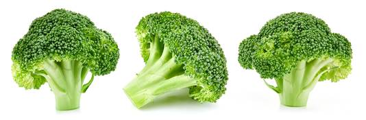 Broccoli bevat isoflavonen.