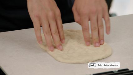 66. Pain plat et chicons