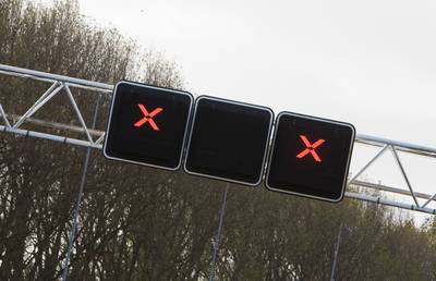 Gevallen lading opgeruimd op A58 bij Ulvenhout