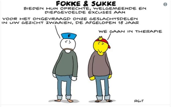 Welp Naaktlopers Fokke en Sukke trekken maar een broek aan | Show | AD.nl QK-38