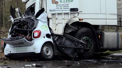 ‘Hij heeft geremd alsof zijn leven ervan afhing’, trucker (20) uit Hattem kon dodelijk ongeluk niet