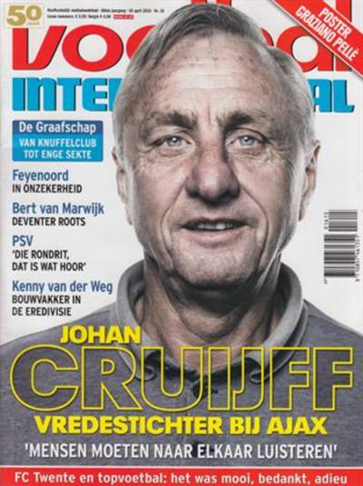 Ook blad Voetbal International in beeld bij John de Mol