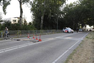 Wegdek in Cuijk komt omhoog door de hitte