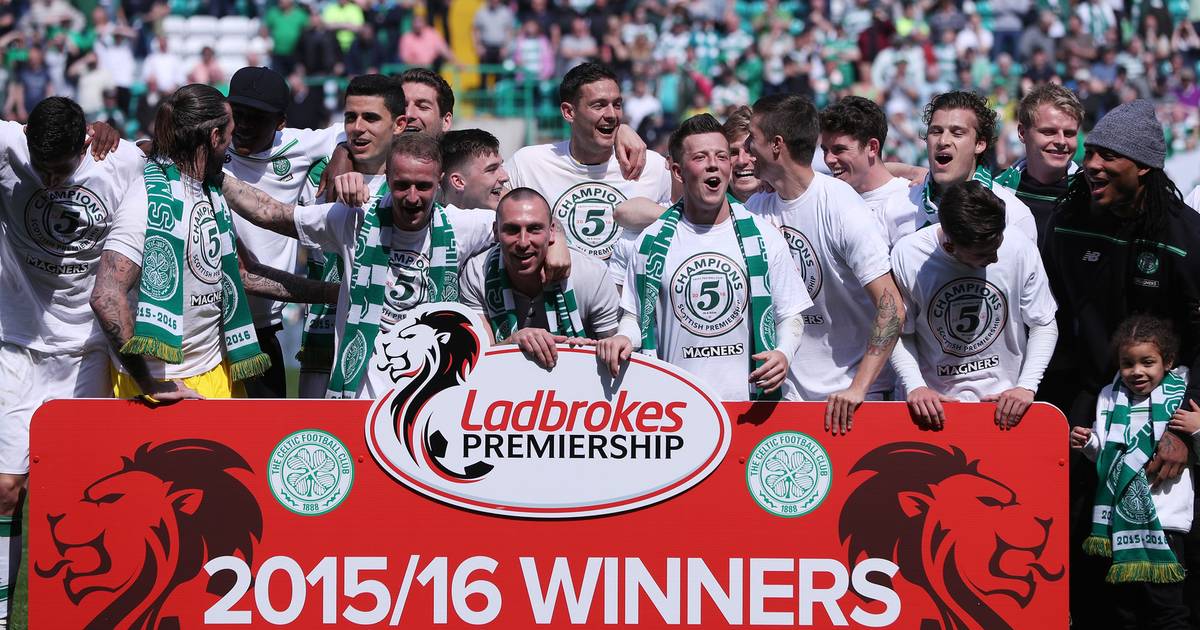 Celtic voor de vijfde keer op rij kampioen in Schotland ...