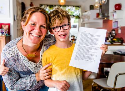 'Superblije' Stijn mag naar de berenmutsen