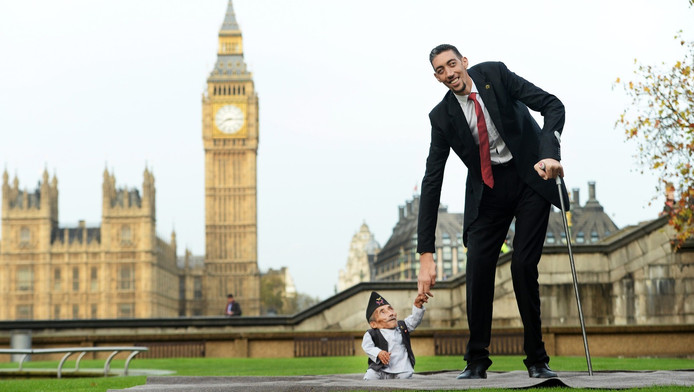 Kleinste man ter wereld