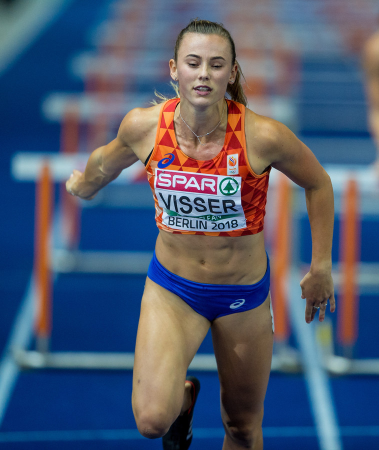 Visser vierde in finale 100 meter horden: 'Ik snap het ...