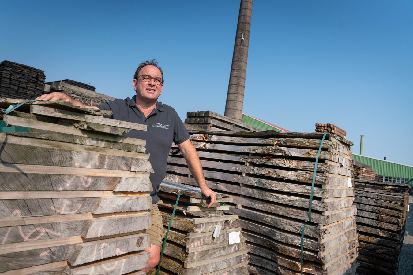 Frank Pouwer gebruikt hout nog een keer ‘Elk stuk heeft een verhaal