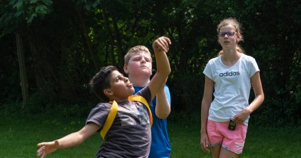 Kinderen met diabetes zijn op kamp in Nieuw-Haamstede