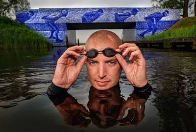 Geen meezwemmers bij 11Stedenzwemtocht Maarten van der Weijden