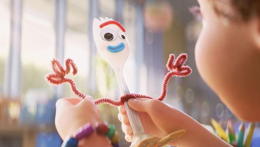 Forky uit Toy Story 4
