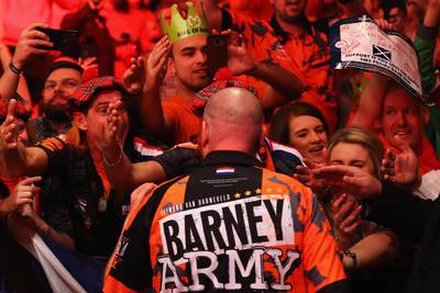 Afgang voor Barney in Ahoy