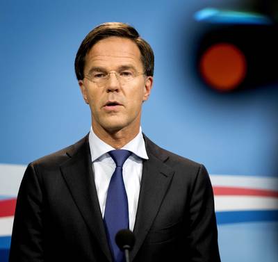 Premier Rutte: dat lekken begint te wennen, maar is niet goed