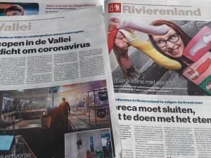 Gelderlander-journalisten blijven thuis, redactiekantoor onbezet