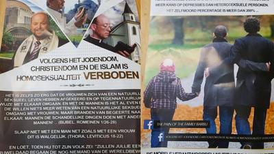 Taakstraf geëist voor verspreiden anti-homo-folder