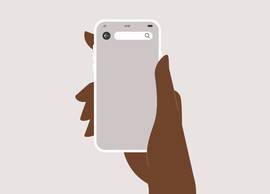 Hou jij je telefoon zó vast? Dan liggen blessures op de loer