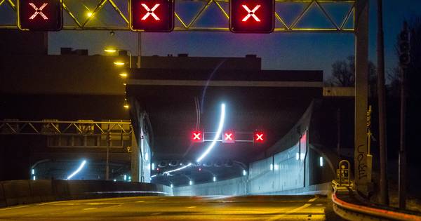 Heinenoordtunnel gaat twee weekeinden dicht