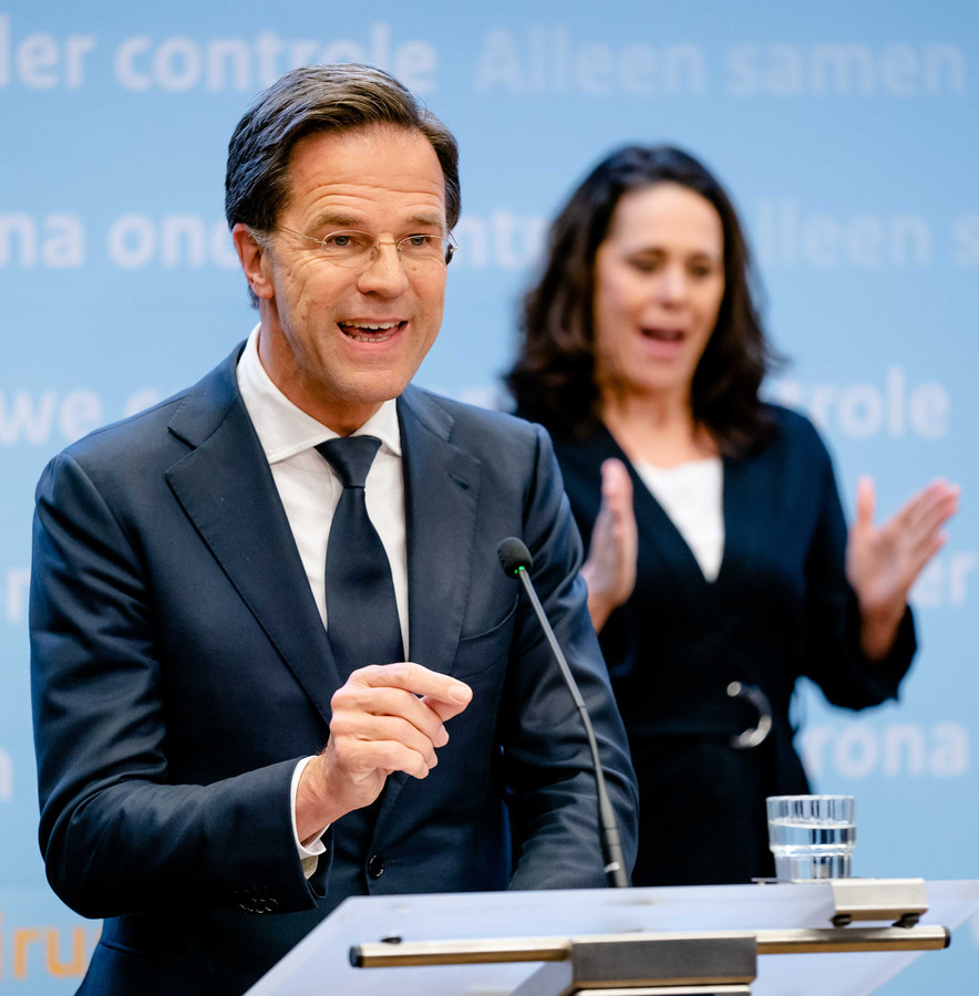 Persconferentie Rutte breekt kijkcijferrecords | Foto | AD.nl