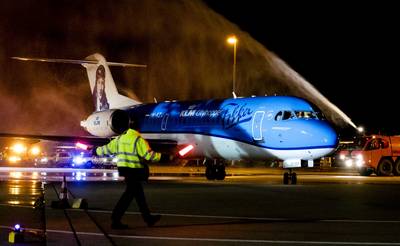 Nostalgie: de allerlaatste Fokker is geland