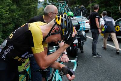 Gesink zes weken in korset: 'Ik lijk wel een minion'