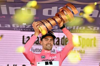 Girowinnaar Dumoulin grote ster in criteriums na Tour