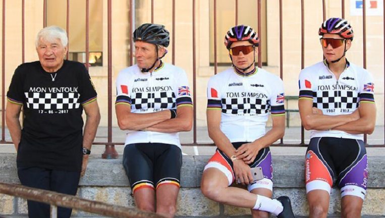Poulidor denkt dat zijn kleinzoon Mathieu van der Poel de ...