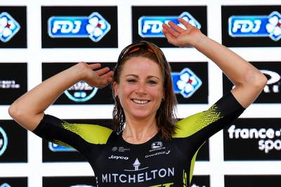 Fietsen met Annemiek van Vleuten