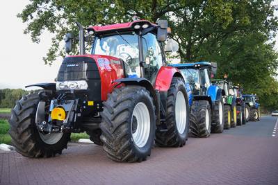 Chaos op de snelwegen: Twentse boeren massaal naar Den Haag