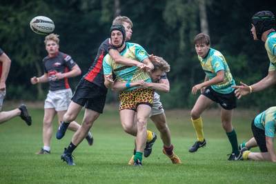 Studenten sporten weekend lang in Wageningen