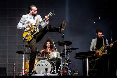 Nijmeegse band De Staat geeft concert in AFAS Live