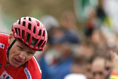 Chris Froome zit niet in de rats