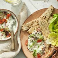 BBQ-gamba’s met sumak-tzatziki