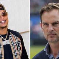 Ronald de Boer was niet blij met schoonzoon Ronnie Flex