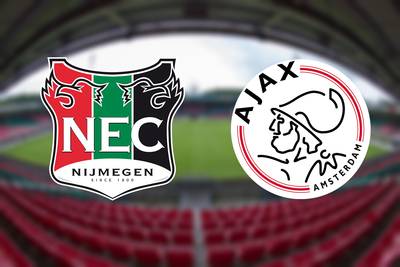 LIVE | NEC met 10 man verder na rode kaart Van den Berg