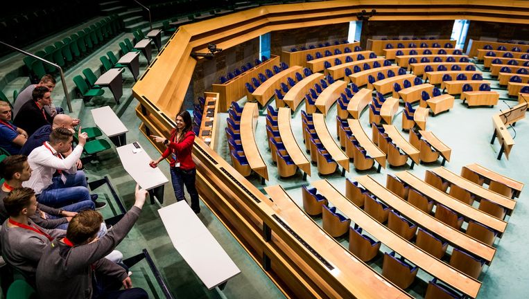 Zit de publieke tribune voortaan nog voller met scholieren? - Volkskrant