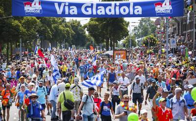Nijmeegse Vierdaagse was op één na drukste ooit
