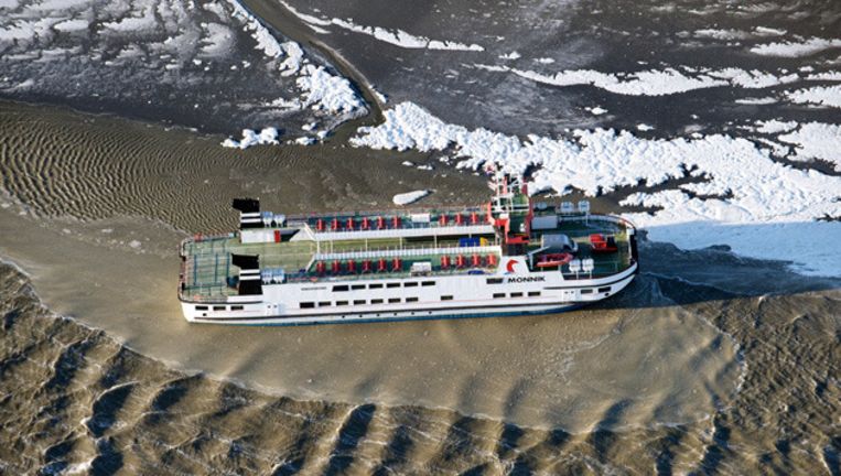 Veerboot Schiermonnikoog Vastgelopen Op Zandbank De Volkskrant