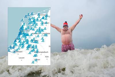 Waar duik jij het nieuwe jaar in? Bekijk de locaties op deze kaart