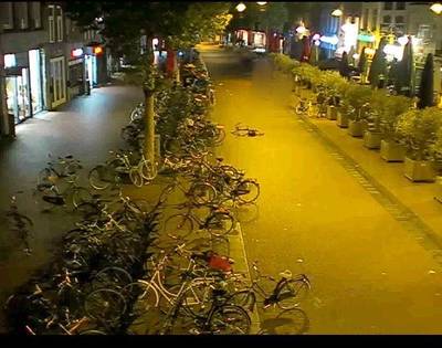 Fietsen vernield in Molenstraat in Nijmegen, verdachten opgepakt